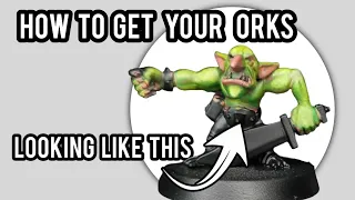 How to paint your Orks #warhammer #dungeonsanddragons