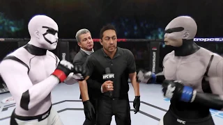 Stormtrooper vs. Robocop (EA Sports UFC 2) - CPU vs. CPU - Crazy UFC 👊🤪