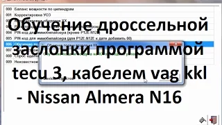 Работаем с tecu 3, vag com kkl, как обучить ДЗ на примере Nissan