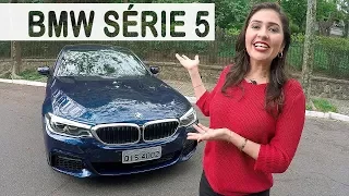 BMW Série 5 540i M Sport 2018 em Detalhes com Giu Brandão Brasil