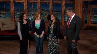 Late Late Show with Craig Ferguson 5/28/2014 America Ferrera, Honeysuckle Weeks