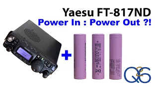 FT817 Power IN : Power OUT !?