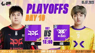 [EN] JDG vs KBG - PLAYOFFS STAGE DAY 10 WRL ASIA 2023 (BO7)