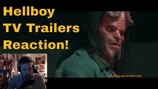 Hellboy 2019 (Movie) - Official TV Spot - Apocalypse & Never Fear Trailer REACTION AND REVIEW!