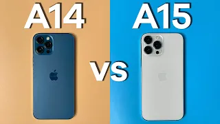 Apple A14 vs A15 Bionic Speed Test - iPhone 12 Pro Max vs iPhone 13 Pro Max