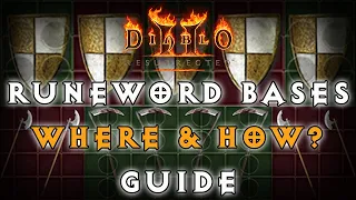 Diablo 2 Resurrected | How to Find & Socket Runeword Bases | Everything You Need to Know [Guide]