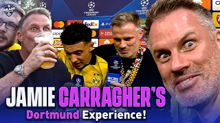 Jamie Carragher's incredible Dortmund experience ft. Jadon Sancho! | UCL Today | CBS Sports Golazo