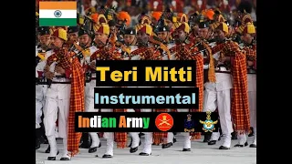 Teri Mitti Instrumental | Kesari | 74th Independence Day | Indian Army Band (Tri-Service)