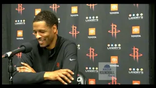 Coach Silas after Rockets 2nd win in Portland: "We had some guys play really well tonight."