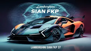 "Lamborghini Sian FKP 37 Review:A Hypercar Masterpiece!"