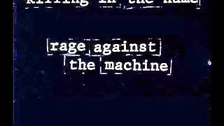 RATM - Killing in the Name Bass Backing Track (w/vocals)