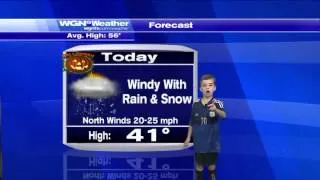 Hilarious kid completely owns WGN`s Friday Forecaster segment