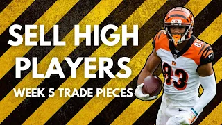 Week 5 Sell High Players - 2021 Fantasy Football Advice