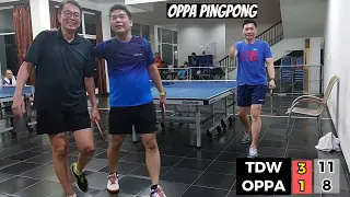 Tung Desem (GOAT) 🆚 Oppa Pingpong | Master of MINDSET - TDW | BINTIKERS| KOPIJE | Mar2023