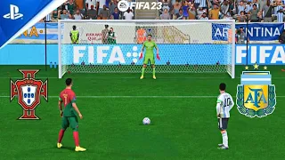 FIFA23- Argentina vs Portugal match | Leo Messi vs Cristiano Ronaldo