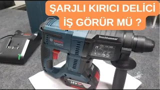 Şarjlı Matkap Bosch,Hem kırıcı Hem delici performans Nasıl?