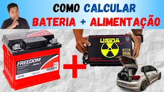 5 DICAS E CALCULAR BATERIA + FONTE DO SEU SOM AUTOMOTIVO #somautomotivo