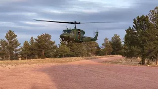 UH-1N Flyby, Landing, and Takeoff
