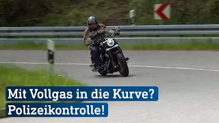 Polizeikontrolle im Taunus! Illegalem Motorräder-Tuning auf der Spur | hessenschau