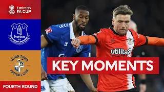 Everton v Luton Town | Key Moments | Fourth Round | Emirates FA Cup 2023-24