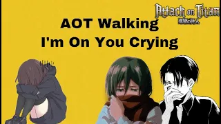 Attack On Titan Characters Walk In On You Crying