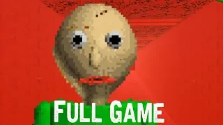 Baldi's Basics in Education and Learning Full Game & ENDING Gameplay  (Free indie horror Game)