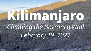 Kilimanjaro Barranco Wall