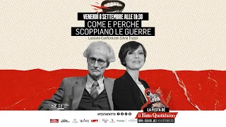 Come e perché scoppiano le guerre. Segui la diretta con Luciano Canfora e Silvia Truzzi