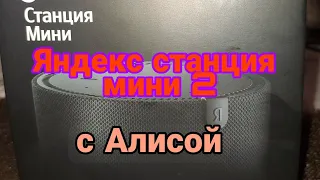 Яндекс станция мини 2, мой подарок жене на Новый Год.