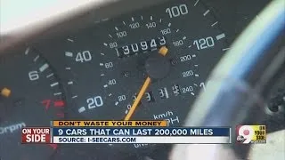 9 cars that can last 200,000 miles