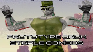 TEKKEN 2 | Prototype Jack Staple Combos