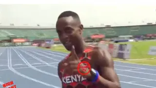 ANOTHER NEW RECORD!!!WORLD RECORD SAMUEL WAWERU WON 200M FIRST ROUND AT 13TH AFRICA GAME 2024