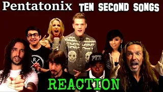 Vocal Coach Reacts To Pentatonix and Ten Second Songs - History Of Rock - Ken Tamplin