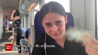 Dezastru în trenurile CFR. Oamenii călătoresc în condiții inumane, fără aer condiționat, în mizerie