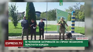 На Закарпатті затримали 56 чоловіків за спробу незаконно перетнути кордон