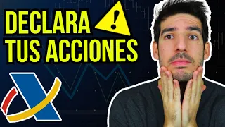 👉 CÓMO DECLARAR tus ACCIONES en la RENTA ✅| Tutorial PASO a PASO (Explicado Fácil)