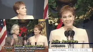 Julie Andrews Discusses Refugee Women, Children and Worldwide Poverty for UNIFEM (1992)