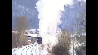 Sounderlebnis mit Dampflok 44 1486-8 / Winterdampf am Rennsteig 2003