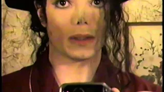 Michael Jackson testing out camera(never seen before!)