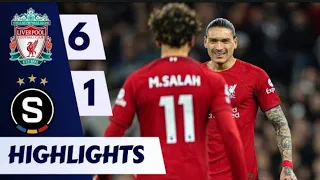 Liverpool vs Sparta Praha (6-1) | All goals and extended highlights | Europa League 2023/2024