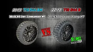 Which is Better? 22x12 TIS 544B or 20x12 TIS 544BM