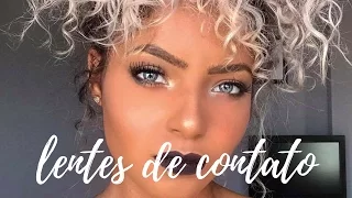 LENTES DE CONTATO COLORIDAS EM PELE NEGRA - Bruna Ramos