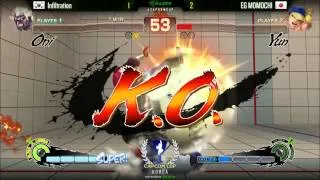 SSF4AE Infiltration vs EG Momochi - CAPCOM-Cup Asia Grand Finals