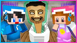 『スキビディトイレ』が出てくる学校へいくマインクラフト🚽【 マイクラ / Minecraft  】