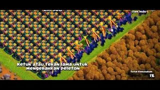 Wow 😮 1000 P.E.K.K.A VS Town Hall 14  banjir poison