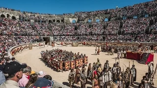 WATCH GLADIATORS FIGHT IN A REAL ROMAN ARENA