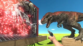 FPS Avatar with all weapons Destroy Hell Portal - Animal Revolt Battle Simulator