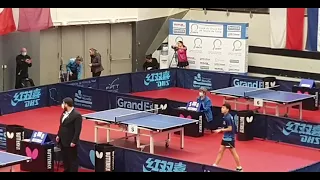 WTT Youth Metz 2022, U19 Gr.2 - Andreea Teglas vs Zhou Jingyi