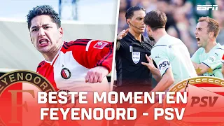 De BESTE MOMENTEN van Feyenoord - PSV in de Eredivisie ⚔️