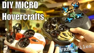 DIY Tiny Micro RC Hovercrafts!